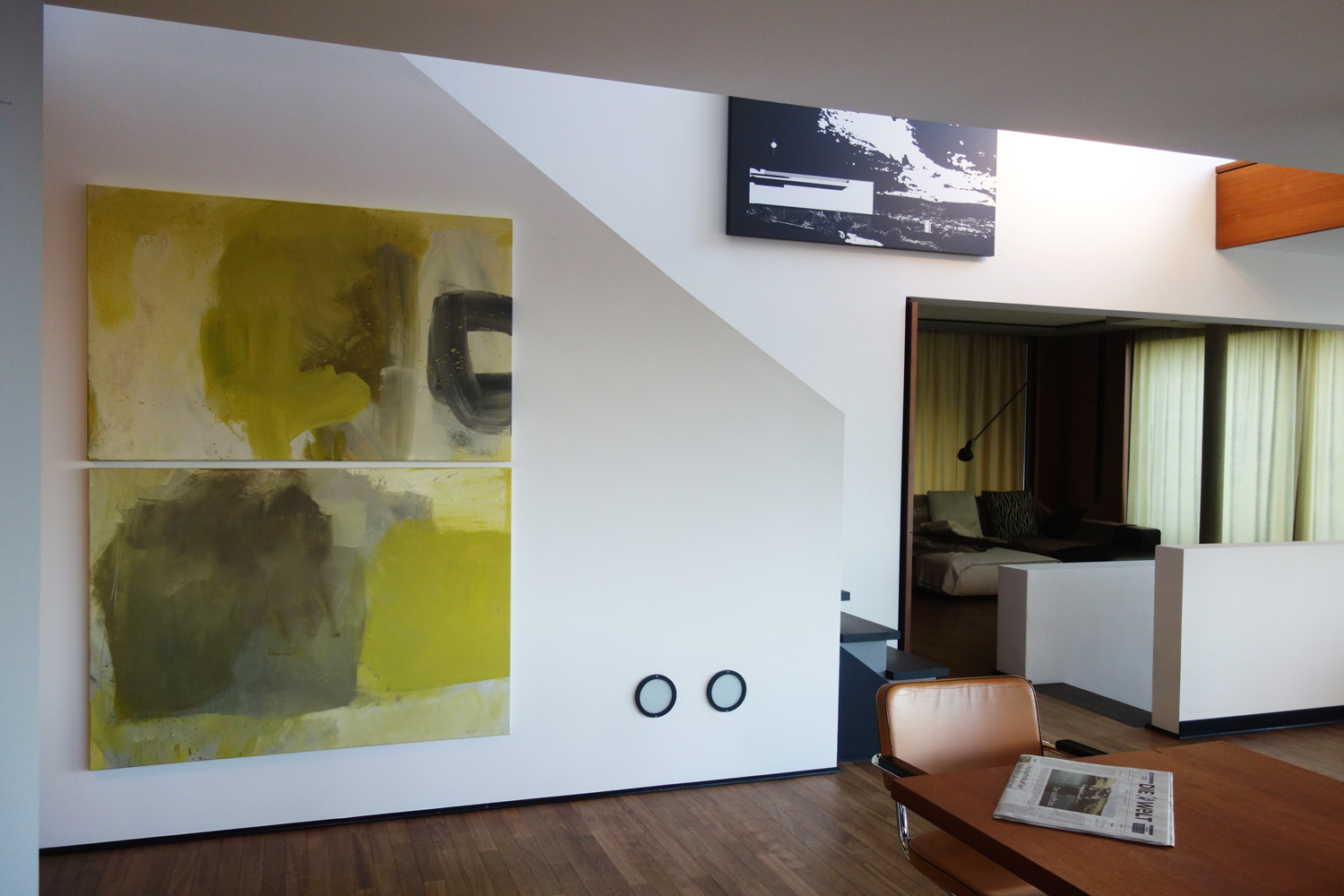 Gerner-Schlammgelbe-Pfützen-Acryl-LW-140x100-2016