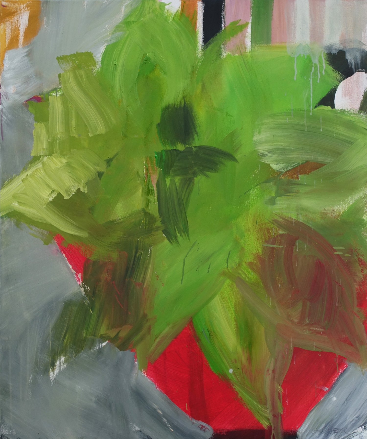 Gerner-Capri-Agave-Acryl-auf-Leinwand-100y120-2016-Malerei