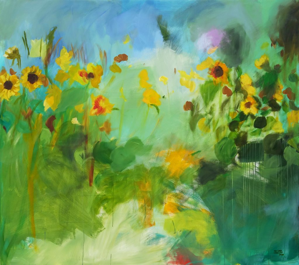Sonnenblumen-Malerei-von-Cosima-Gerner-2020